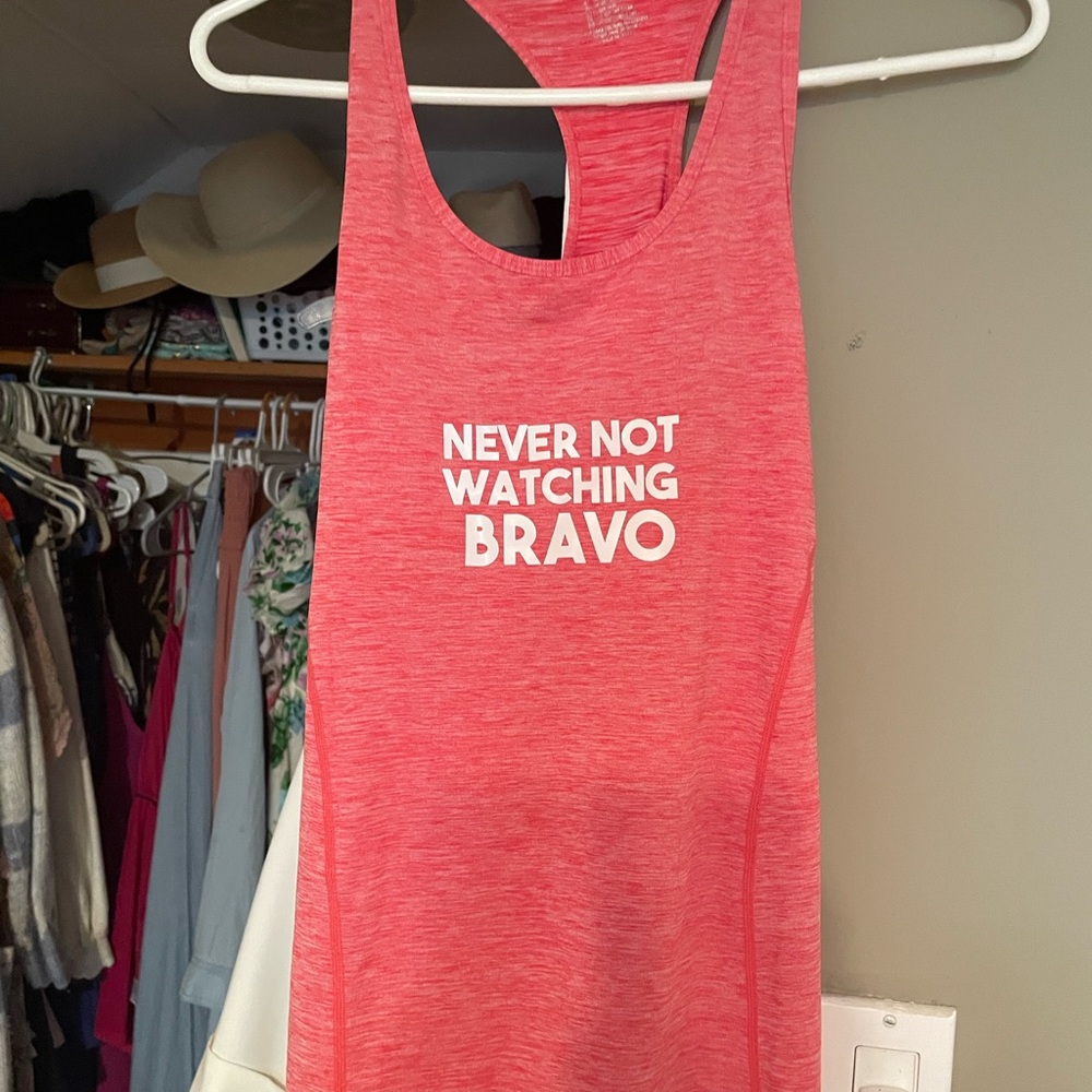 Women's Red Orange Racerback Tank Top